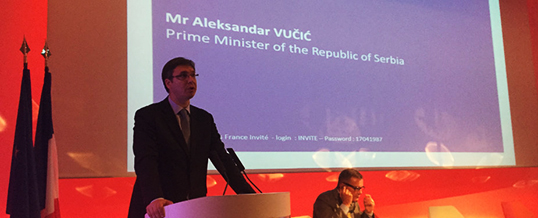 Des nouveaux investissements français attendus en Serbie suite à la visite du premier ministre